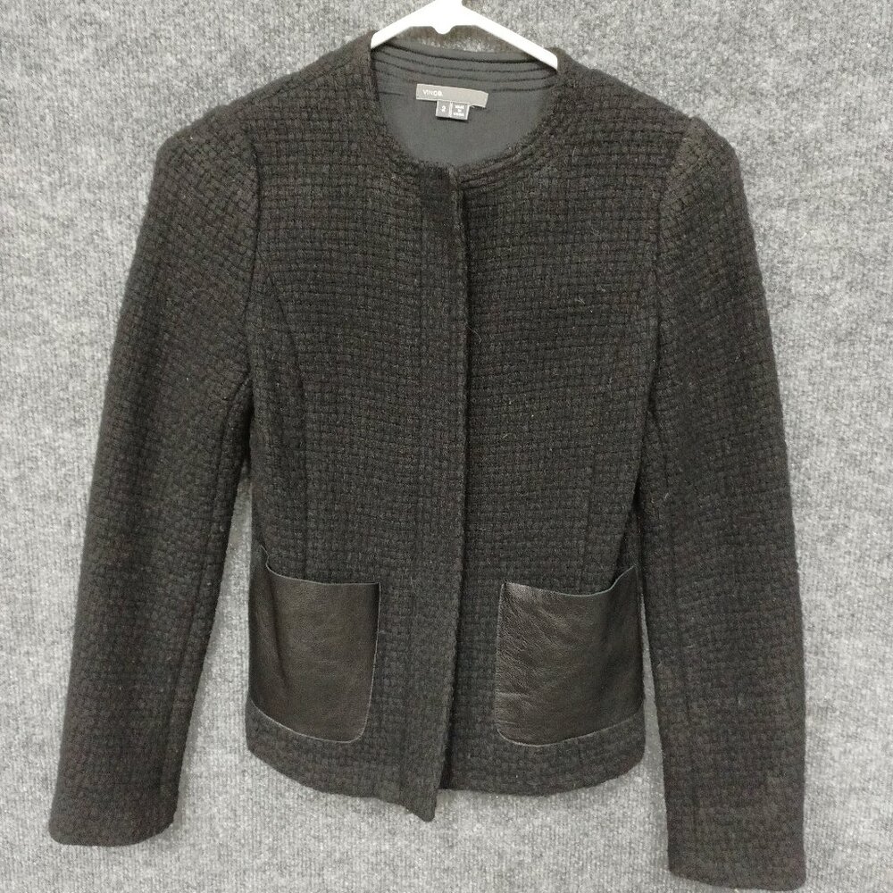 Women's Vince. Black Wool Sweater Size 2